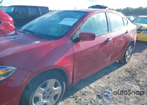 2013 Dodge Dart Se из США, поврежденный, VIN 1C3CDFAAXDD191909